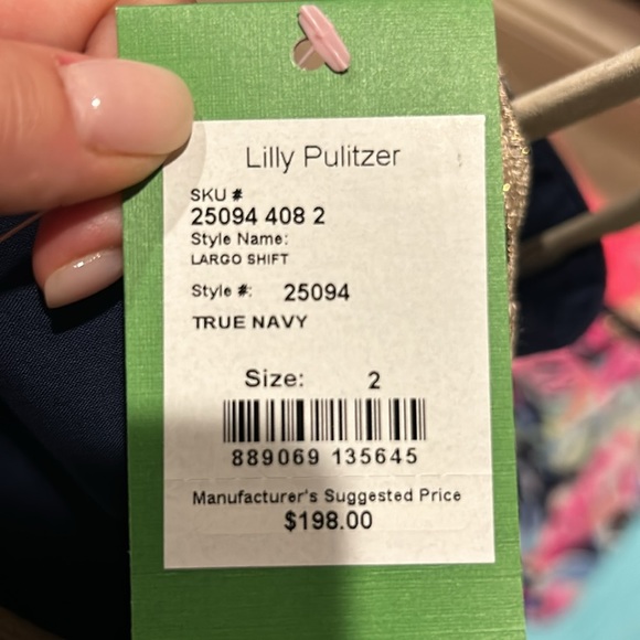 Lily Pulitzer largo shift dress - Picture 3 of 3